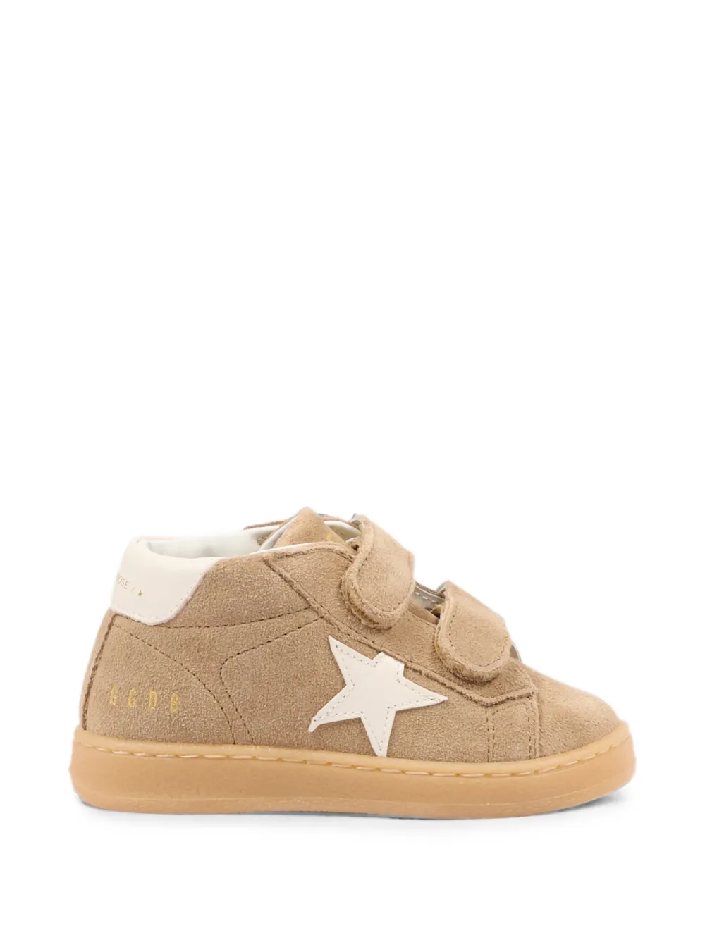 Golden Goose Kids June Ballstar star-patch sneakers Beige