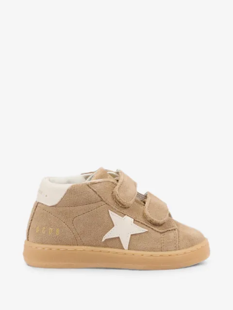 Golden Goose Kids baskets Ballstar à patch logo