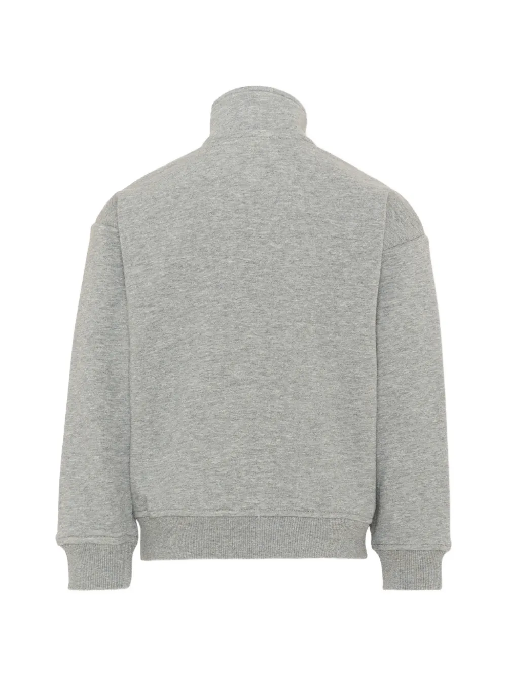 Calvin Klein Kids Sweater met halve rits Grijs