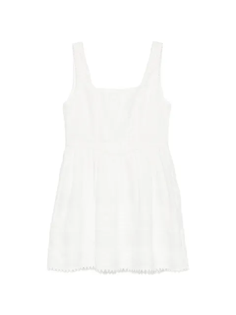 Waimari Serena lace-trim mini dress