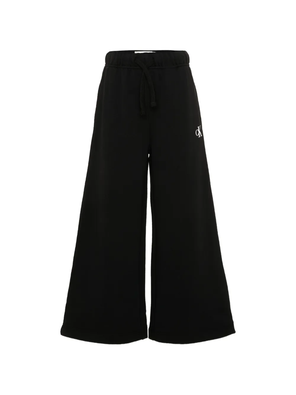 Calvin Klein Kids logo-print drawstring track pants - Nero