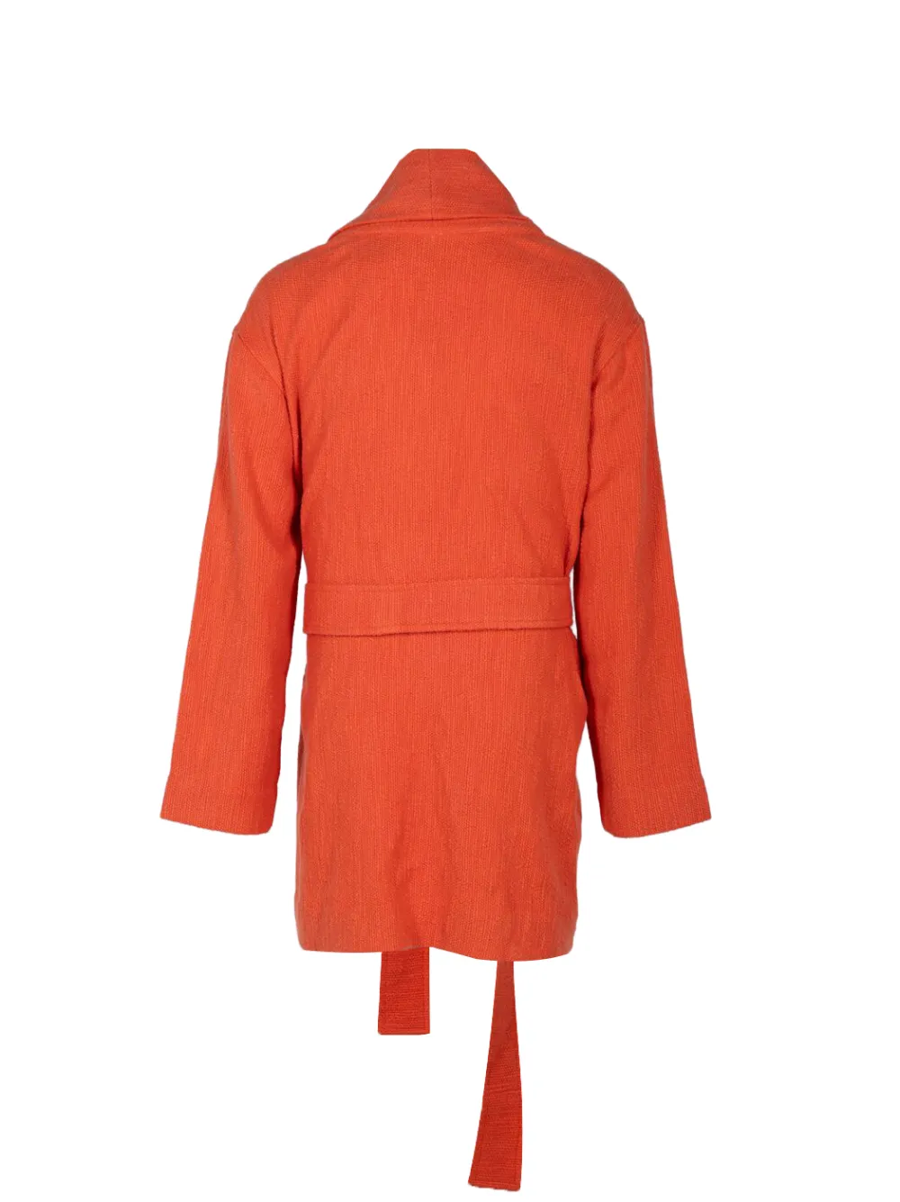 Marrakshi Life Belted Shawl-collar Kimono in Orange, view 2