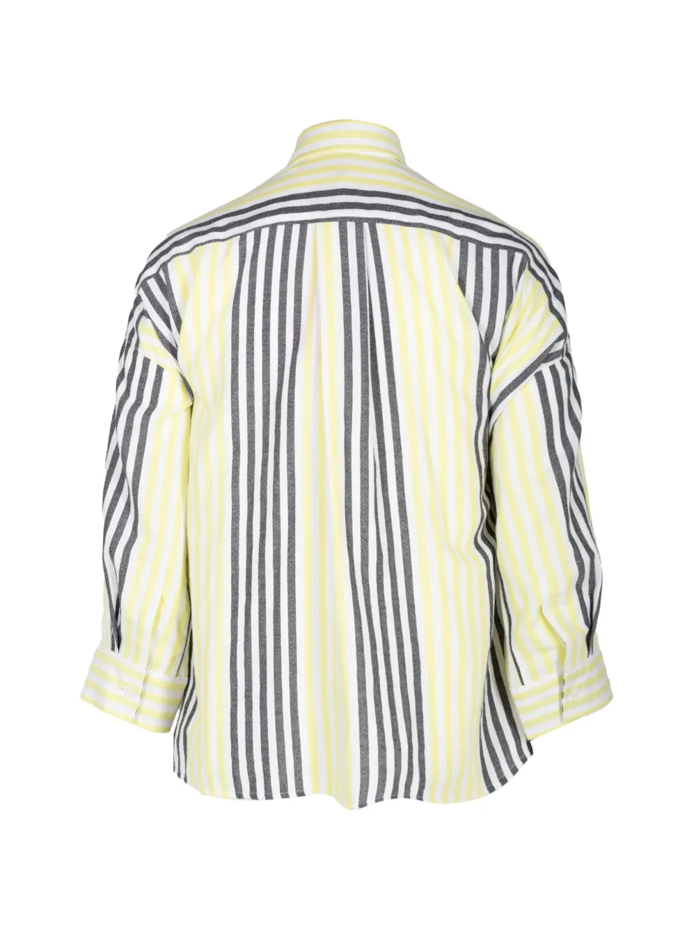 Marrakshi Life Stripe-pattern Shirt in Yellow, view 2