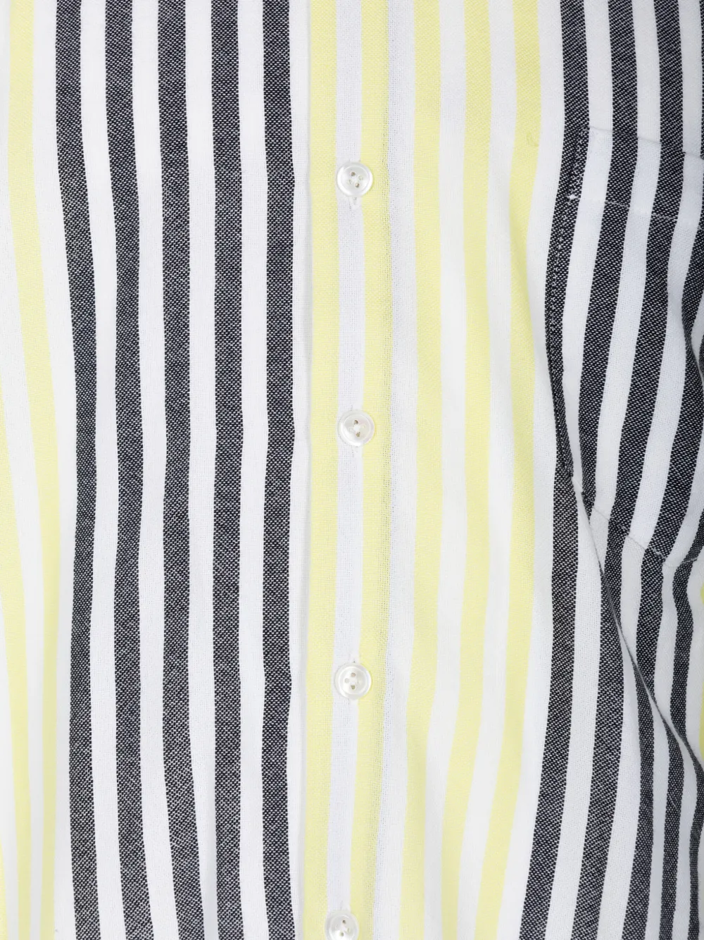 Marrakshi Life Stripe-pattern Shirt in Yellow, view 3
