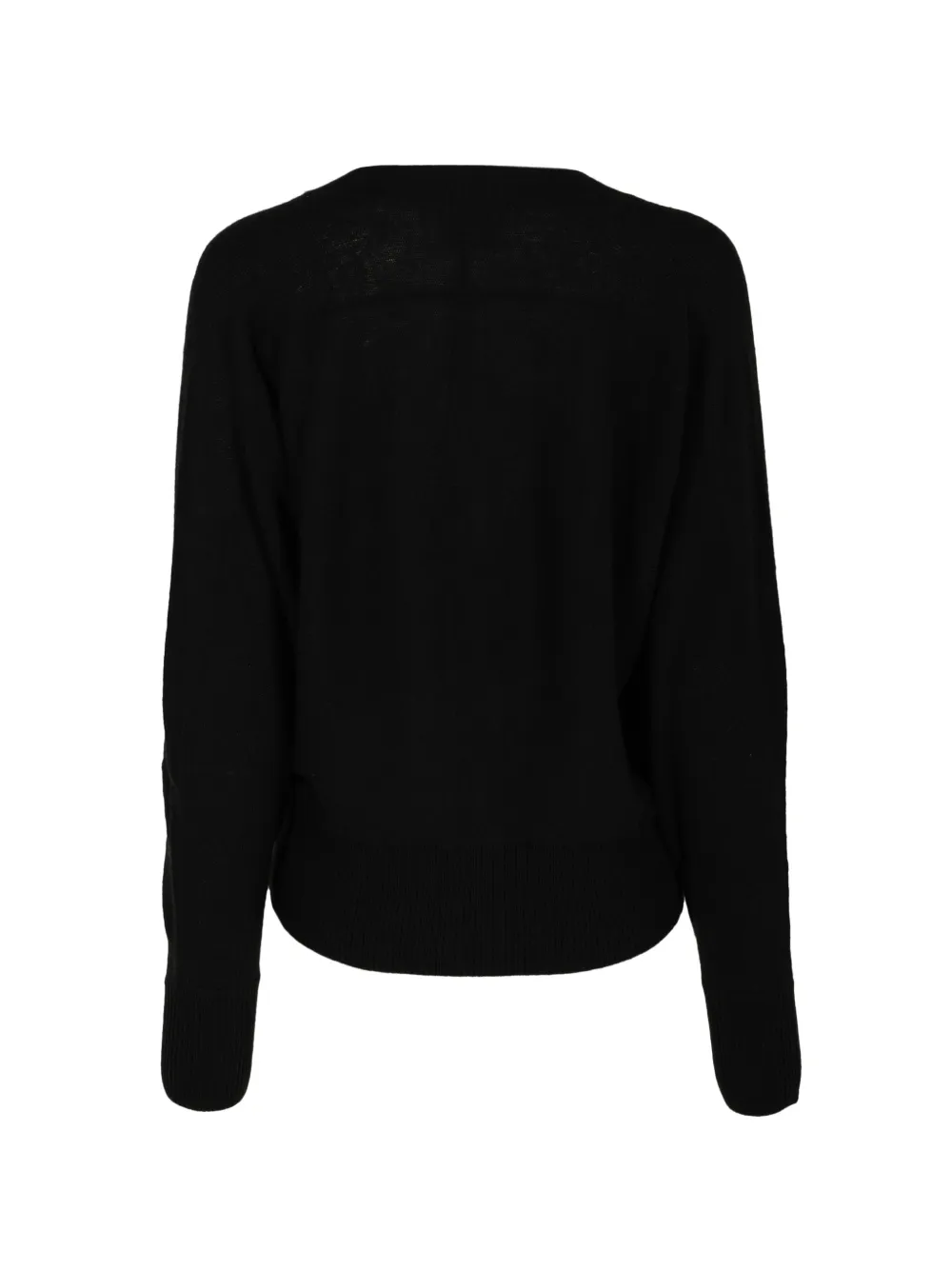 Le Kasha Lyss V-neck button-up cardigan Zwart