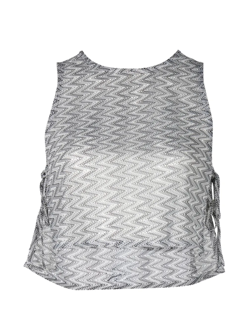PALMACEA Zuria zigzag-knit top