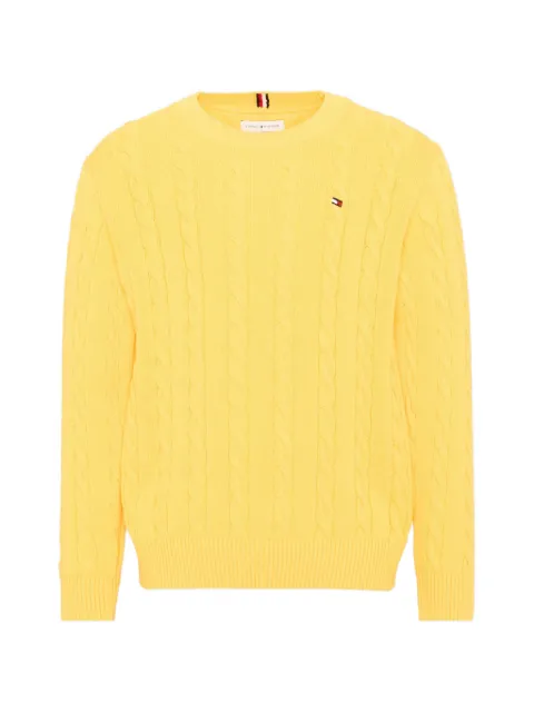 Tommy Hilfiger Junior cable-knit sweater