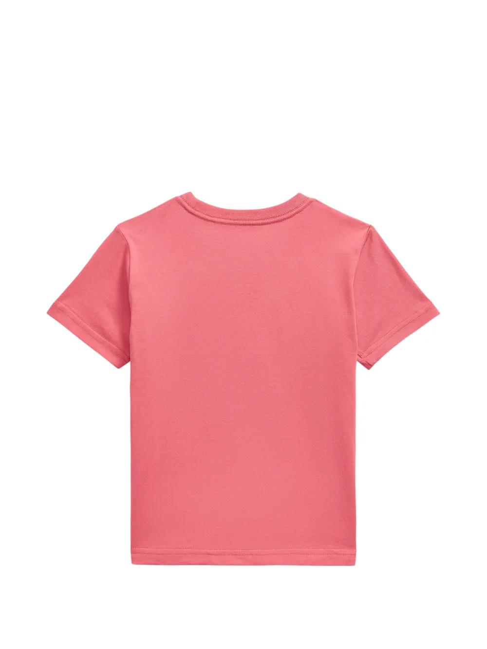 POLO RALPH LAUREN KIDS T-shirt met Pony-borduurwerk en zak Roze