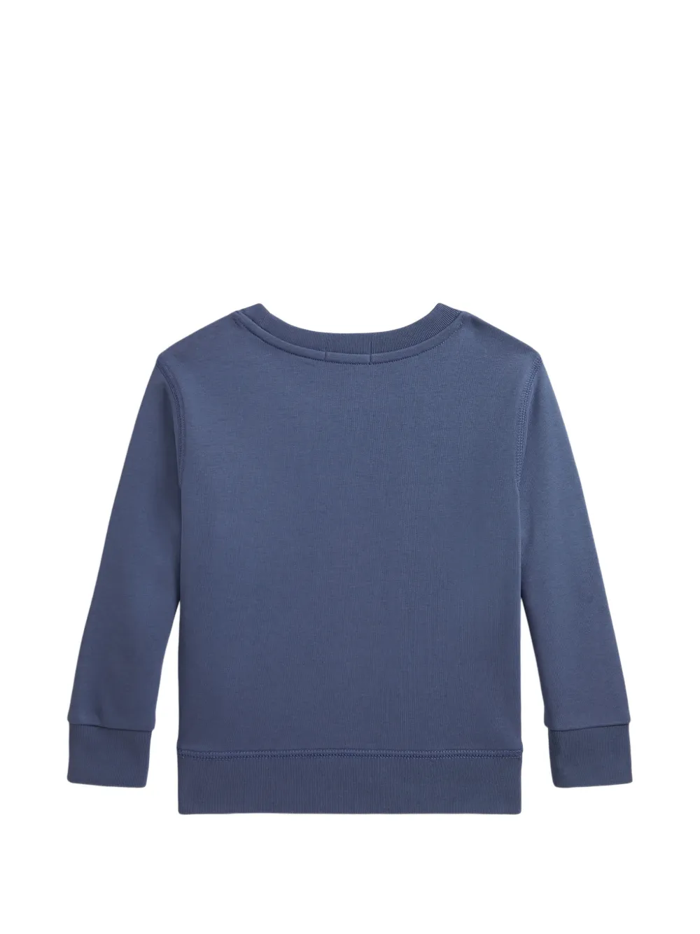 POLO RALPH LAUREN KIDS Trui met Pony-borduurwerk en geribbelde afwerking Blauw