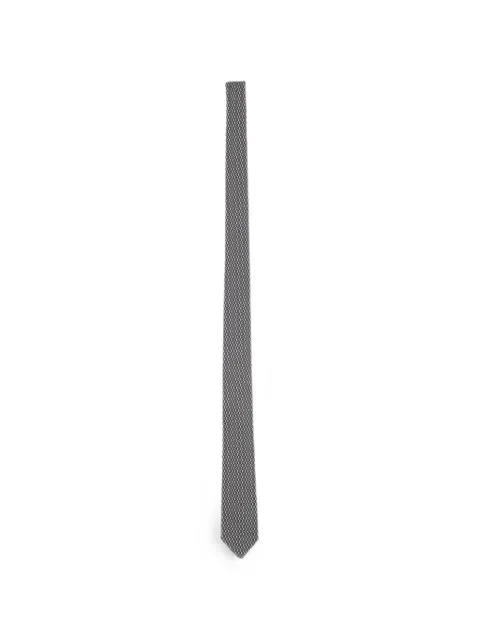 Lardini geometric-pattern tie
