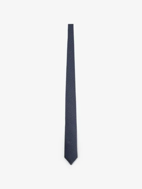 Giorgio Armani chevron-pattern tie