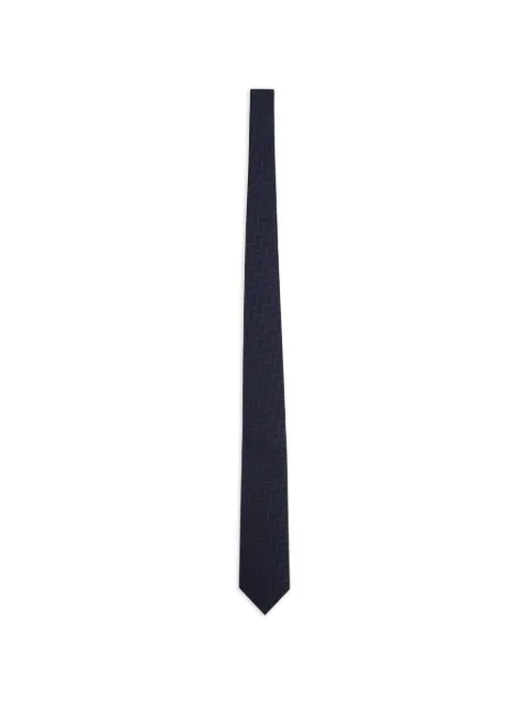 Giorgio Armani zigzag-patterned tie