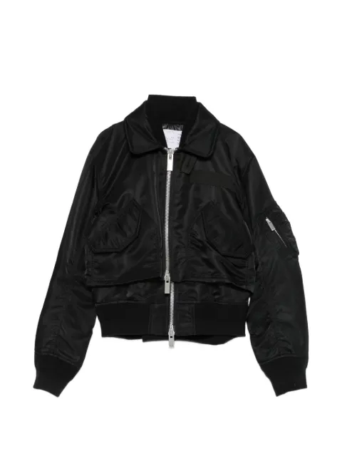 sacai layered-design jacket