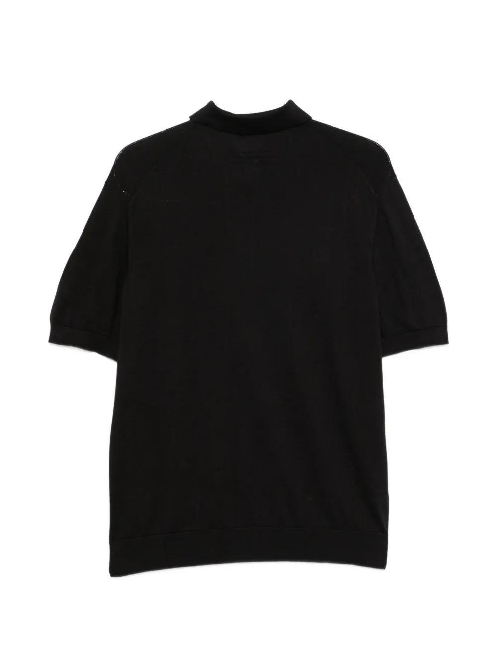 Zegna Poloshirt met korte mouwen Zwart