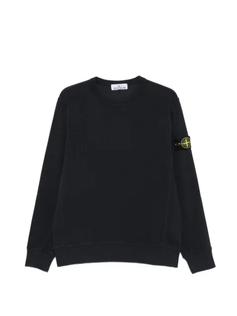 Stone Island sudadera con parche del logo