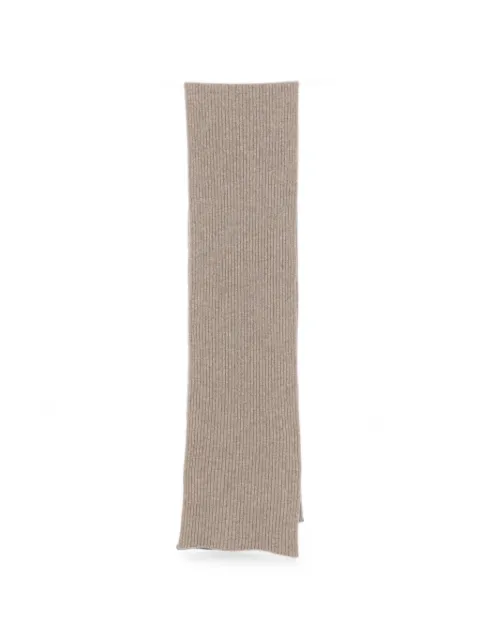 Brioni ribbed-knit scarf