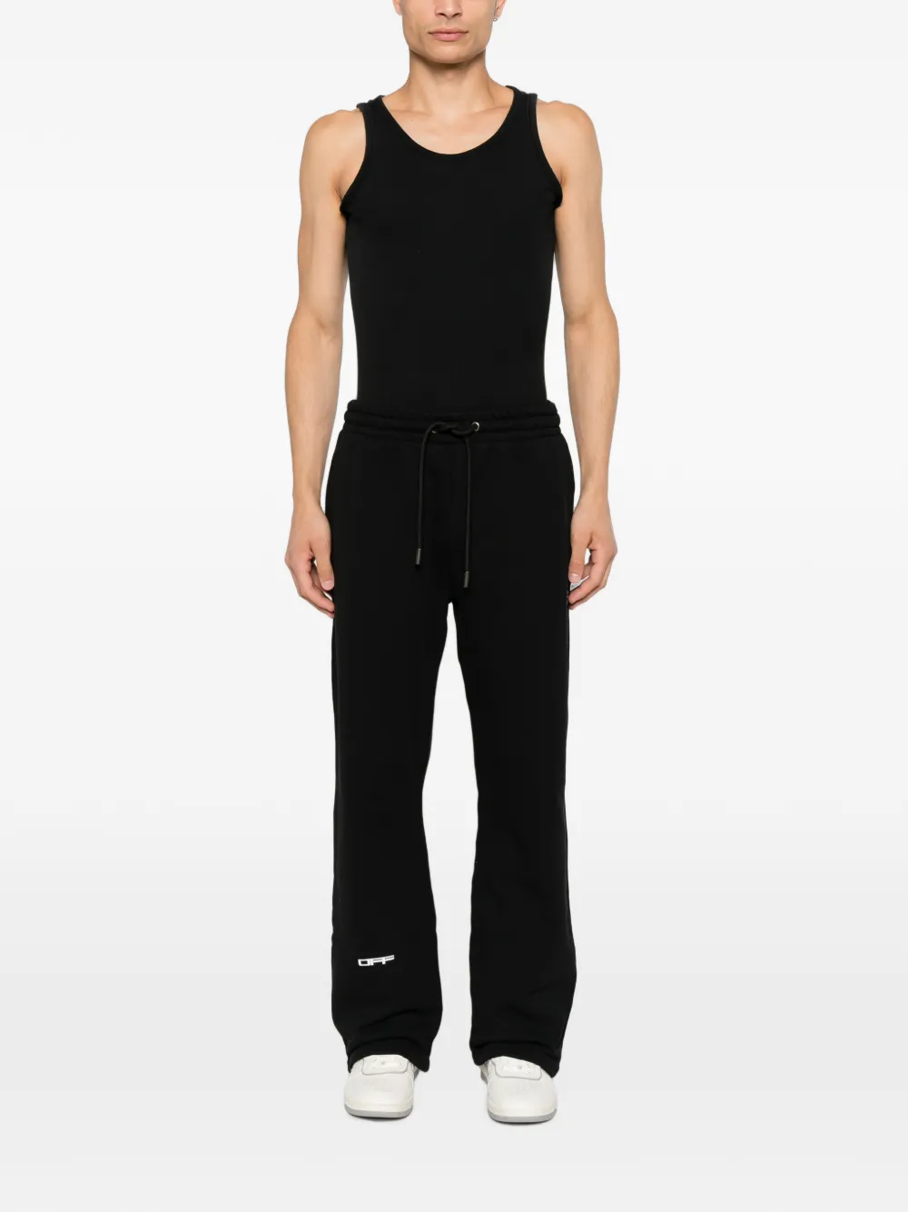 Off-White Trainingsbroek met print Zwart