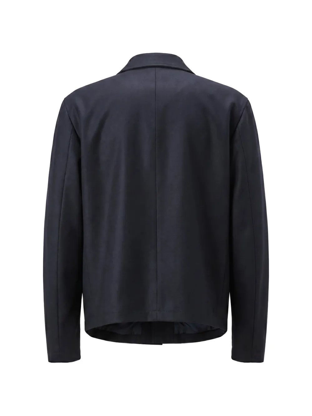 Lardini Wollen shirtjack met bloemdetail Blauw