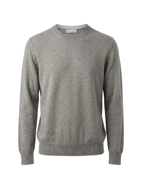Brunello Cucinelli jersey de cachemira con punto fino