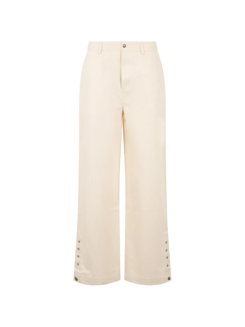 Palm Angels Lockere Hose mit Druckknopfverschluss - Nude