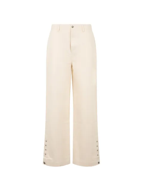 Palm Angels pantalones holgados con cierre de presión