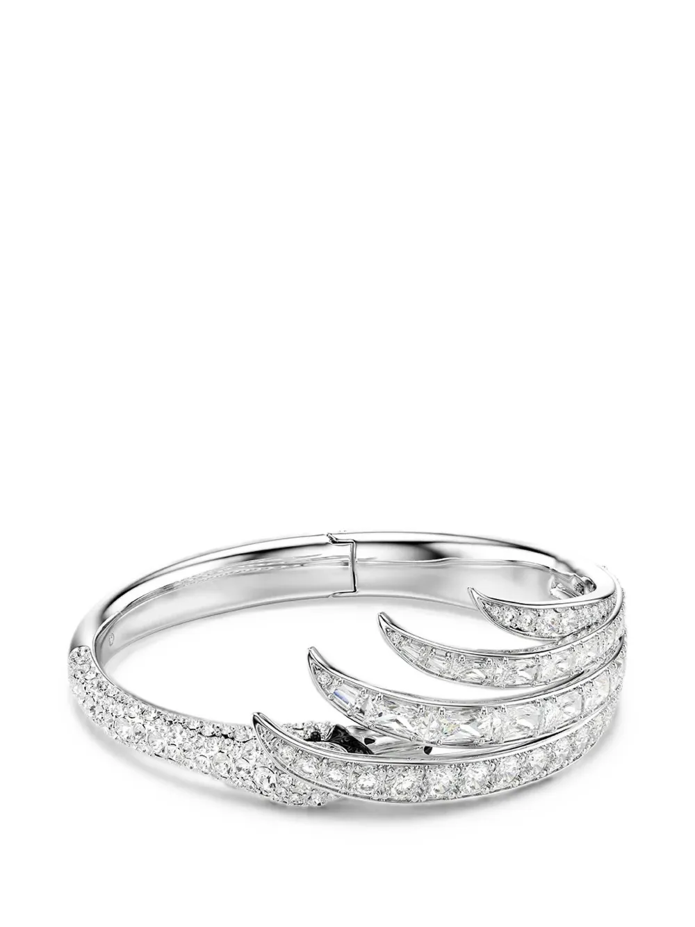 Swarovski Swan crystal-embellished bracelets - Argento
