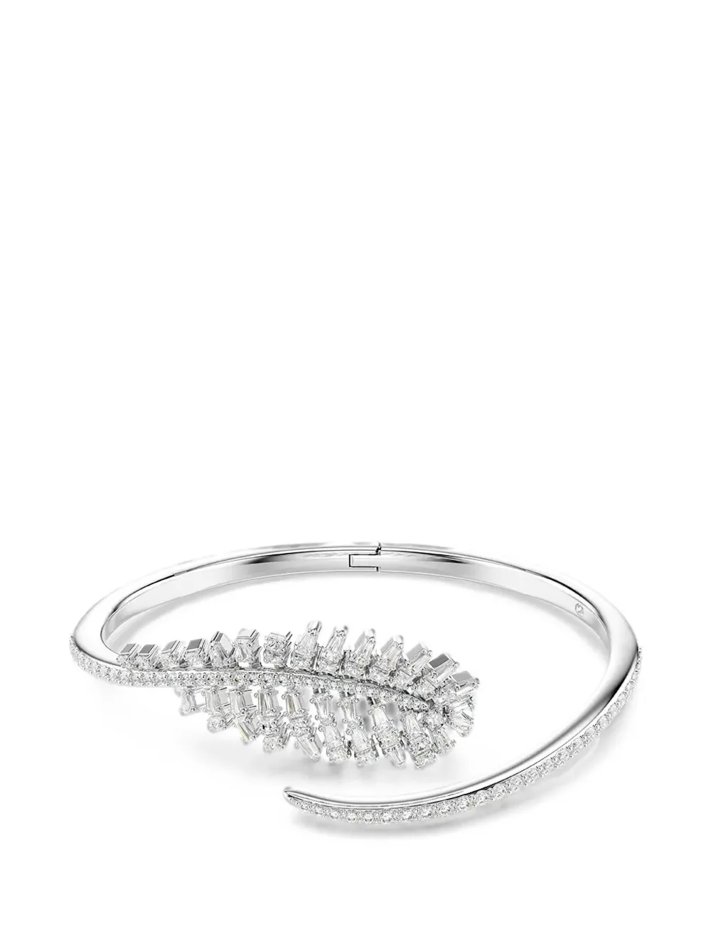 Swarovski Vienna Armband mit Kristallen und Federn - Silber