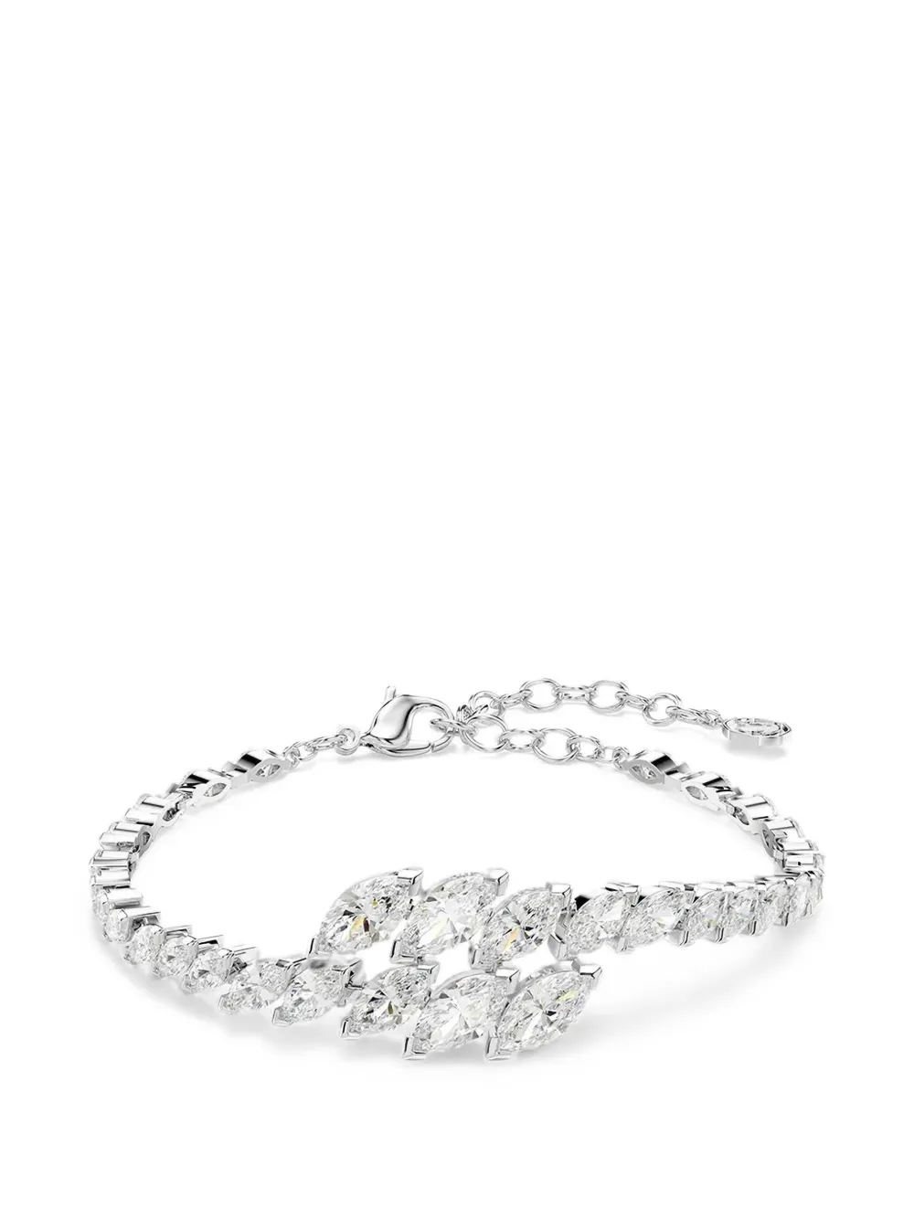 Swarovski crystal-embellished bracelet - Argento