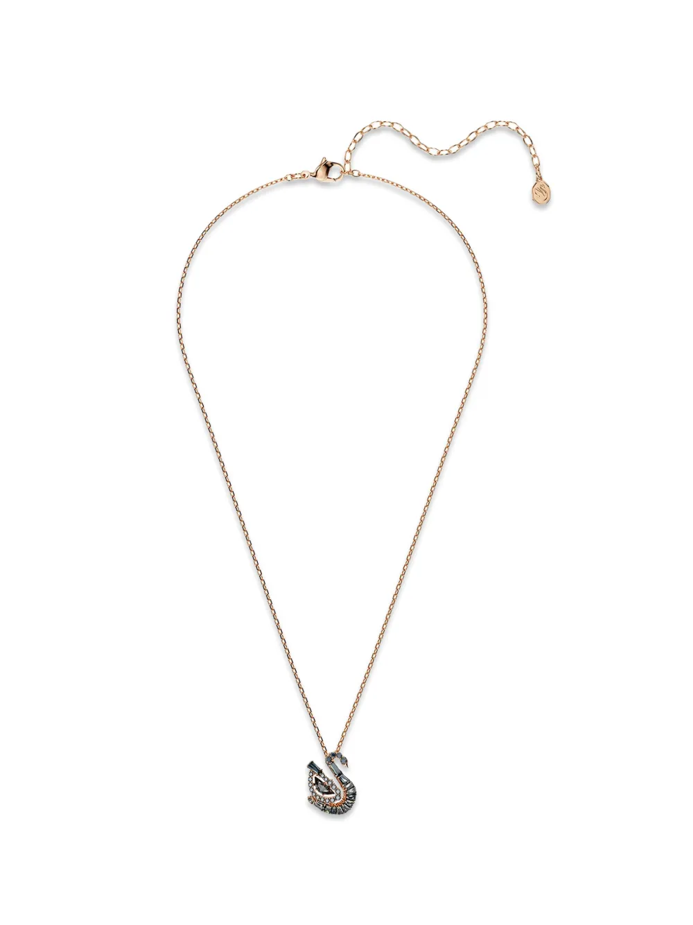 Swarovski Swan crystal-embellished necklace - Rosa