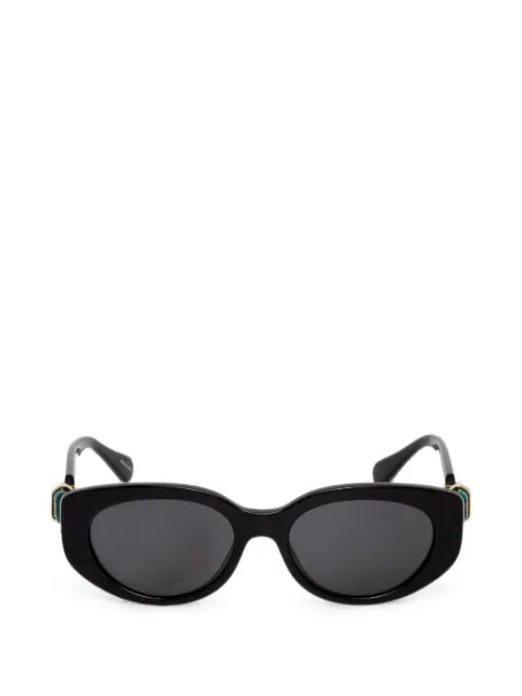 Swarovski Eyewear crystal-embellished oval-frame sunglasses