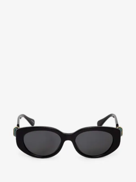 Swarovski Eyewear crystal-embellished oval-frame sunglasses