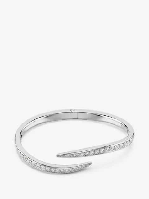 Swarovski crystal-embellished bangle bracelet