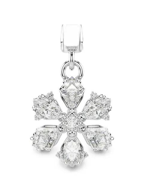 Swarovski Idyllia crystal-embellished snowflake charm