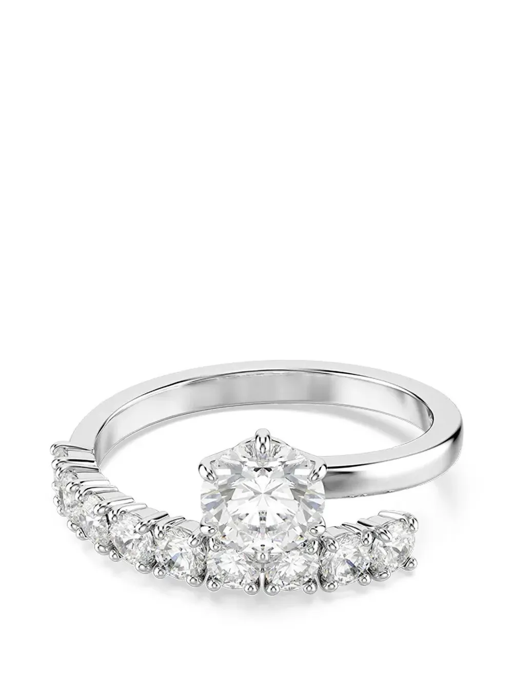 Swarovski Anello Matrix con zircone cubico - Argento