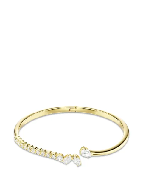 Swarovski Mesmera cubic zirconia open-cuff bracelet