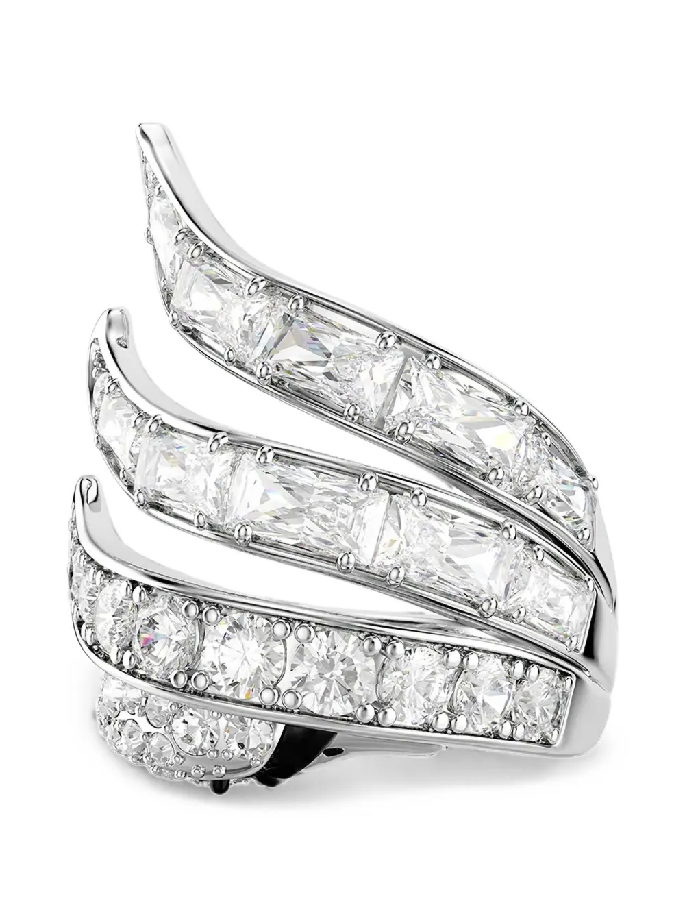 Swarovski Vienna Ring mit Kristallen - Silber