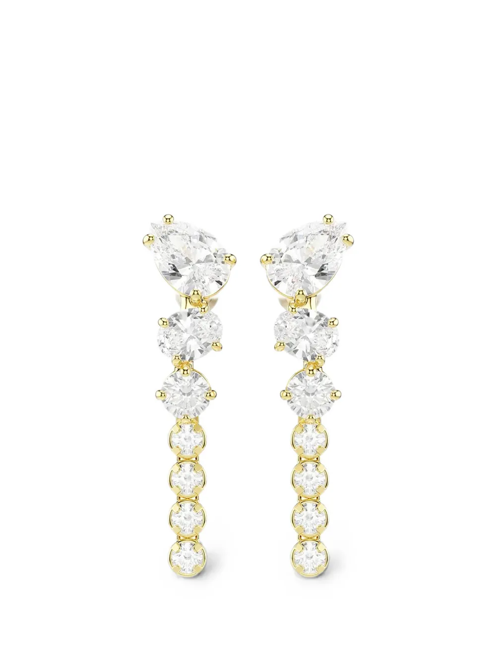 Swarovski Mesmera Hängeohrringe - Gold