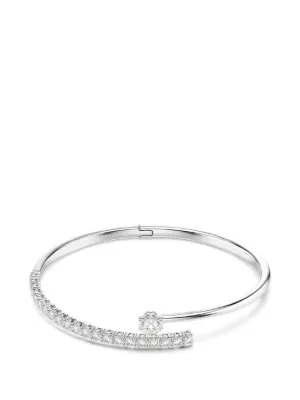 Vivienne Westwood Grace bas-relief Open Bangle | Silver | FARFETCH