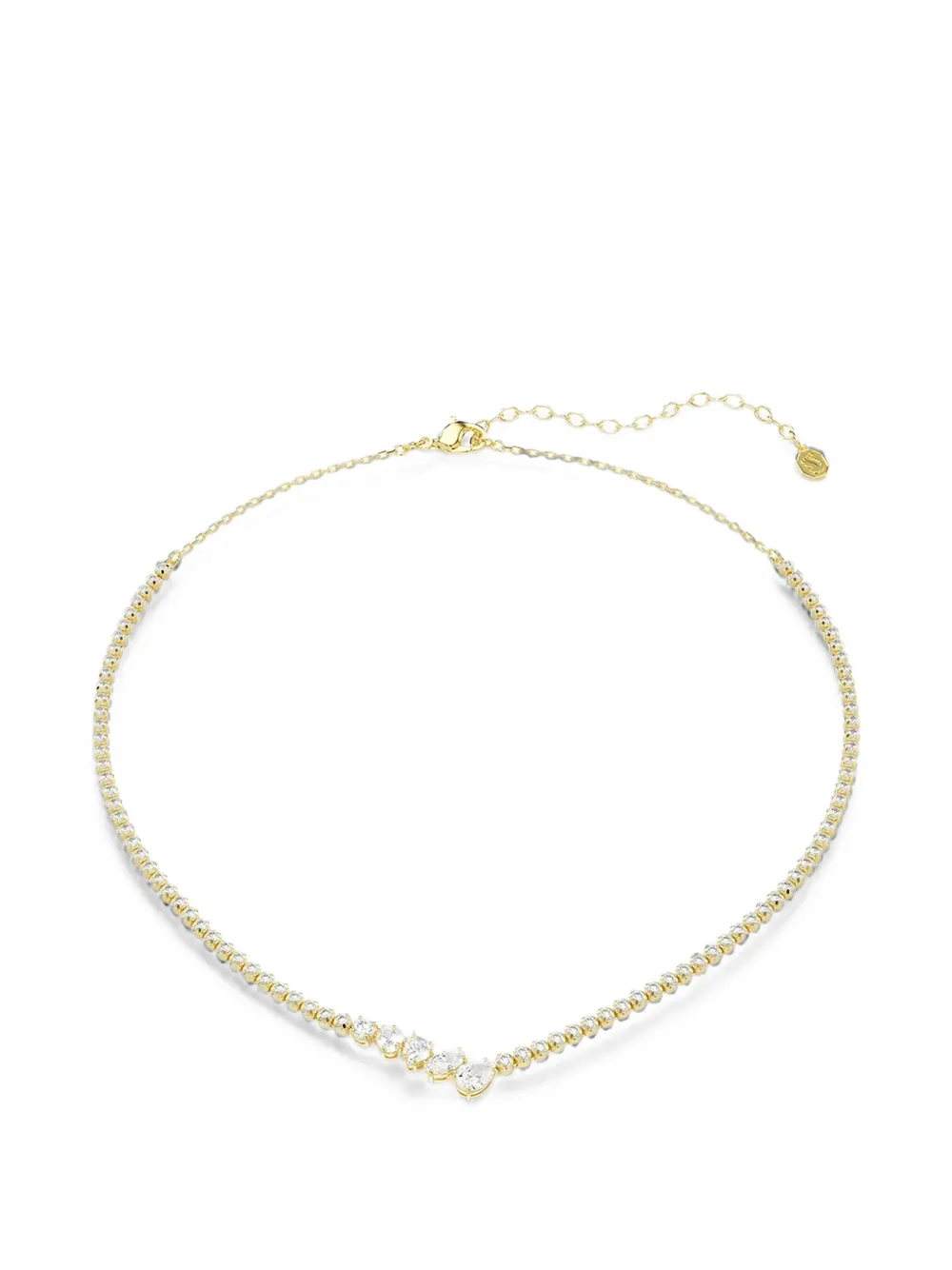 Swarovski Mesmera crystal-embellished necklace - Gold