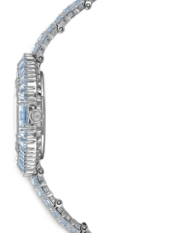 Swarovski Matrix crystal-embellished Octagonal 30mm Watch 