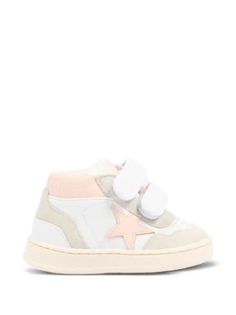 Golden Goose Kids June Basket touch-strap sneakers