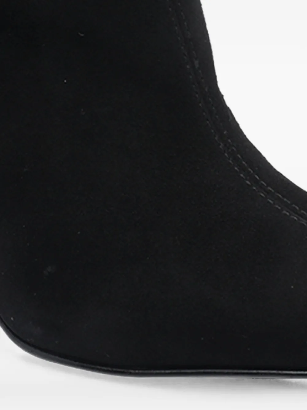 Le Silla Bella over-the-knee suede boots Zwart