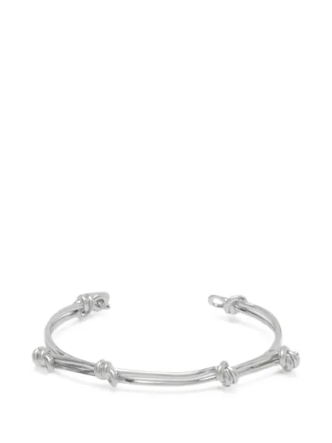 MM6 Maison Margiela knot-detail cuff bracelet