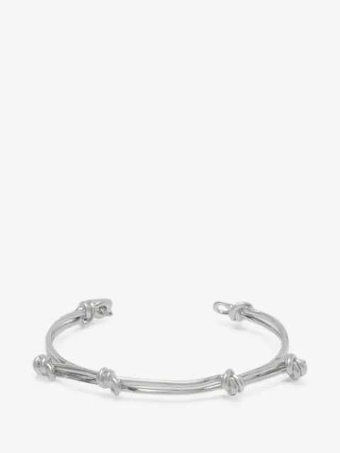 MM6 Maison Margiela knot-detail cuff bracelet