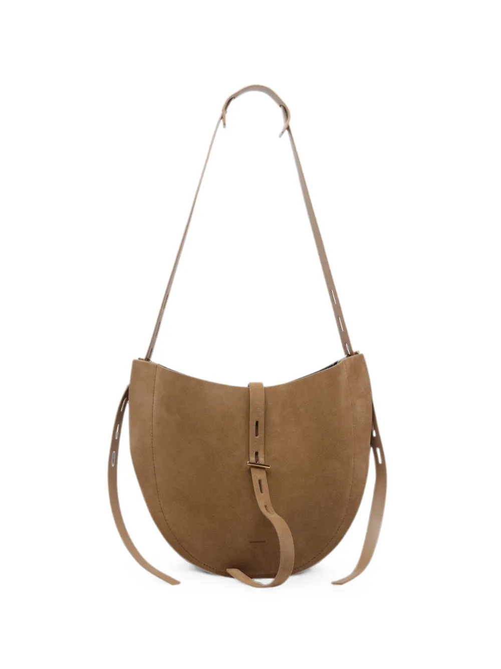 MINOBOSSI small Lizzie suede shoulder bag - Toni neutri