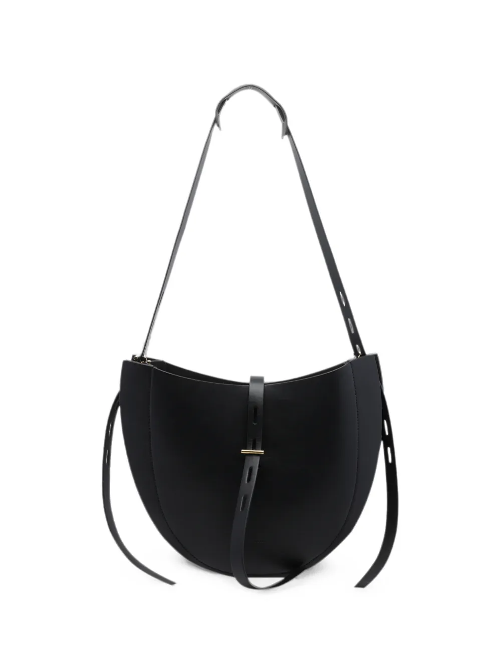 MINOBOSSI Lizzie leather cross body bag - Schwarz