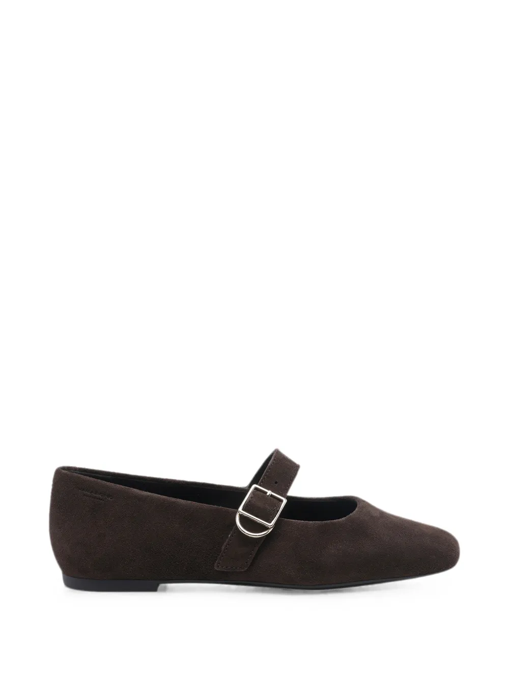 VAGABOND Jolin buckle-fastening ballet flats - Marrone