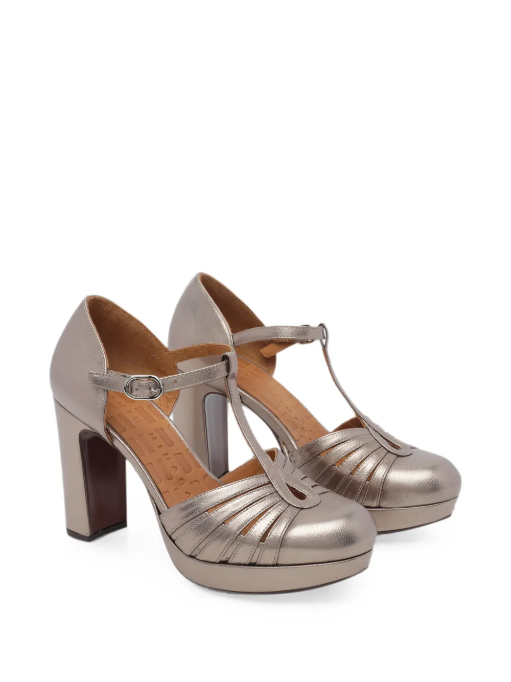 Chie Mihara Uyelo metallic pumps
