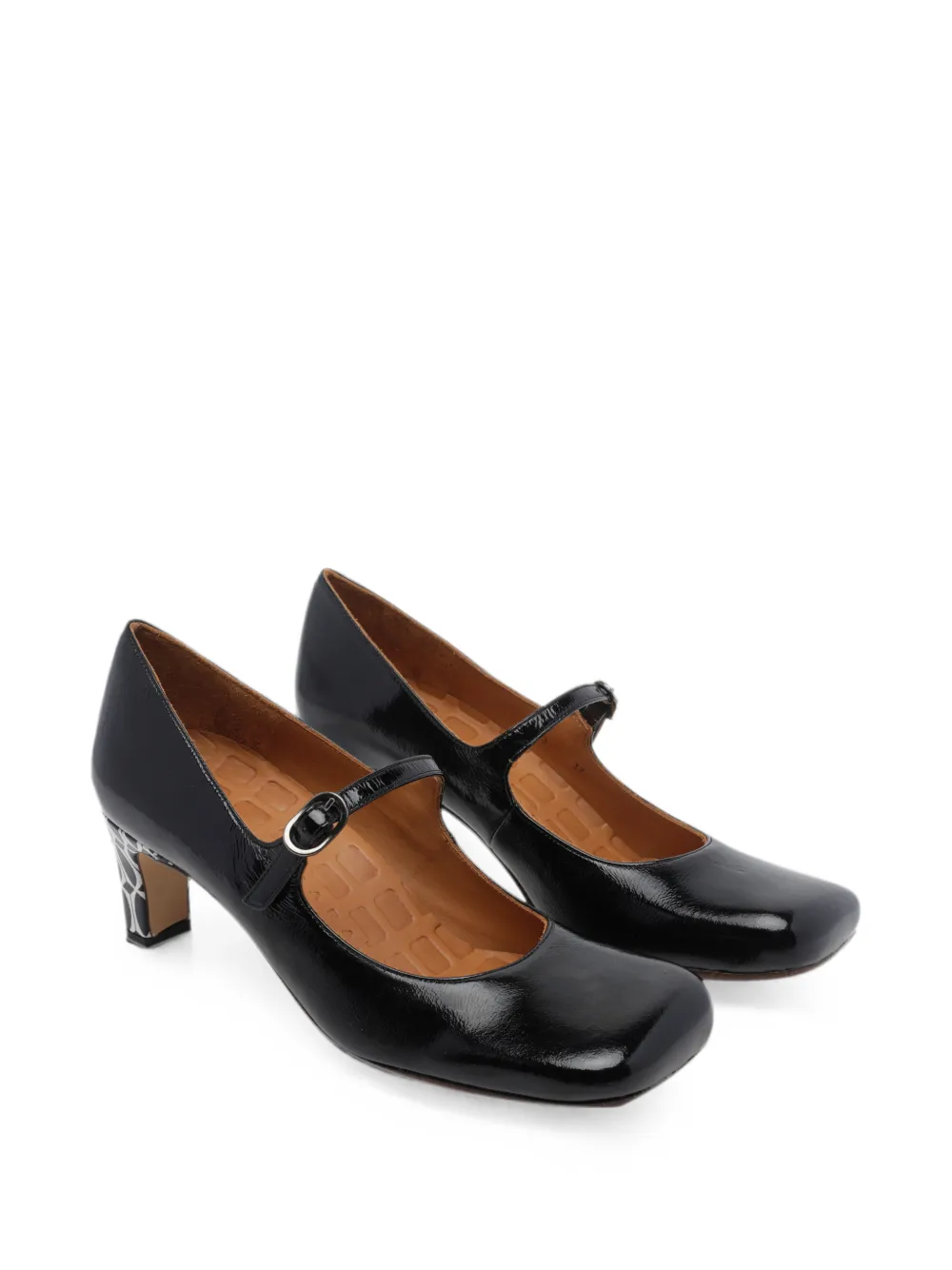 Chie Mihara Samai squared-toe pumps Zwart