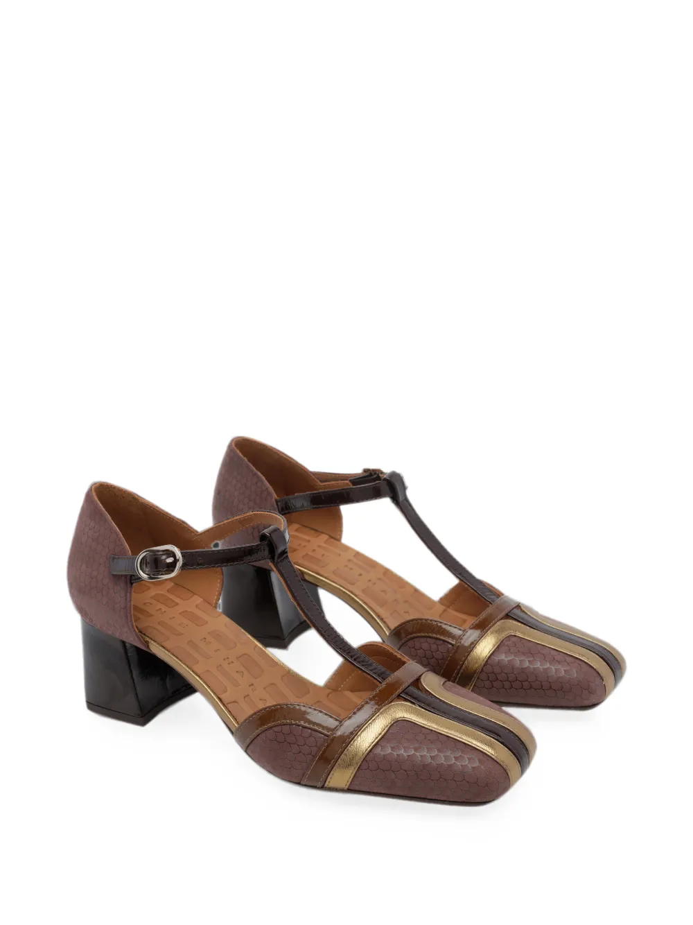 Chie Mihara Volai squared-toe pumps Bruin